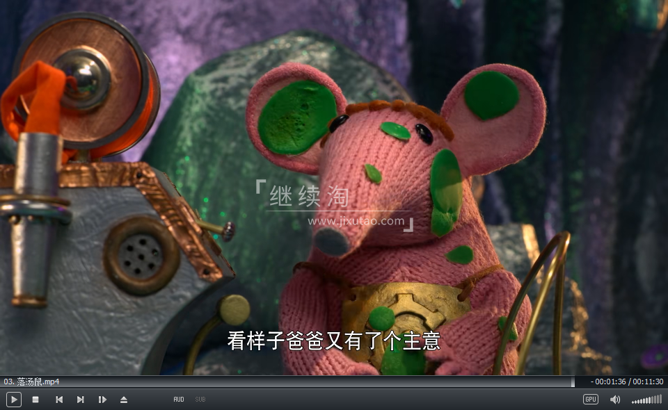 Clangers 太空鼠一家 针织鼠一家 图片13