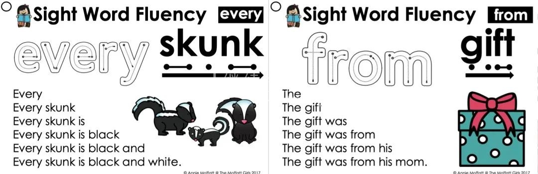 Sight word fluency pyramid sentences 图片5