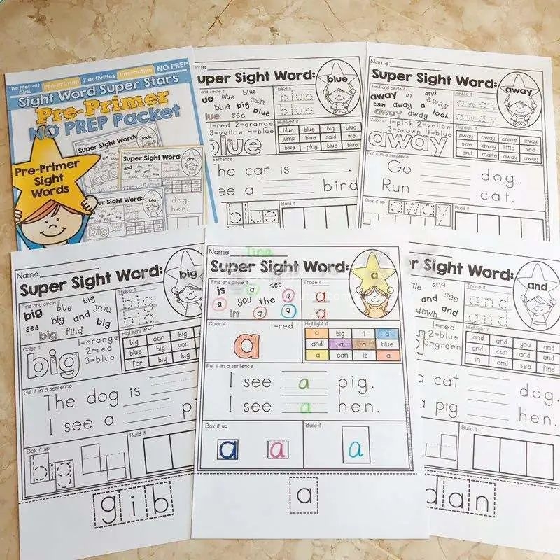 Sight Words Sight Words Super Stars 图片5