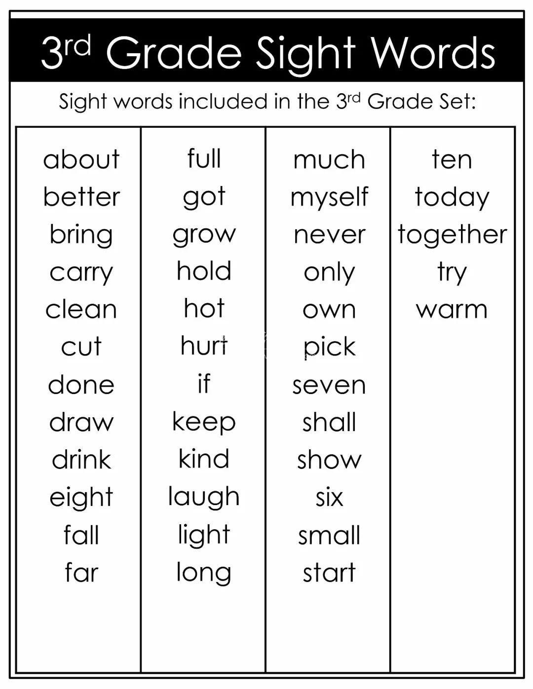 Sight word fluency pyramid sentences 图片17