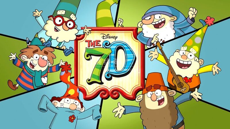 迪士尼英文动画片《The 7D 七宝》七个小矮人全47集，1080P高清视频带英文字幕，百度网盘下载！ | 继续淘