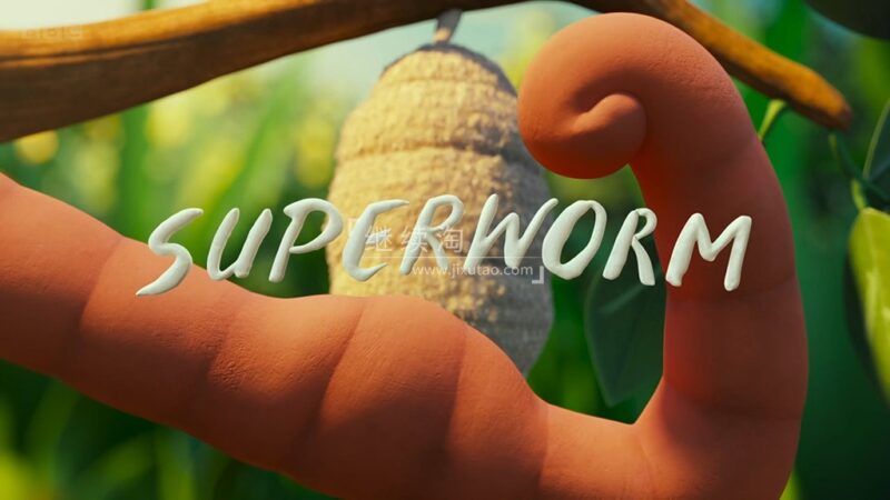 BBC英文短篇优秀动画《Superworm 超级蠕虫》带英文字幕+中英文字幕，百度网盘下载！ | 继续淘